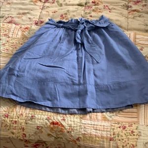 Tie waist skirt